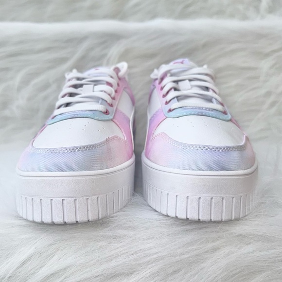 Puma Carina Street Watercolor Women’s Sneakers - Size 9 - Style 401028-01 NWOB - Picture 6 of 10